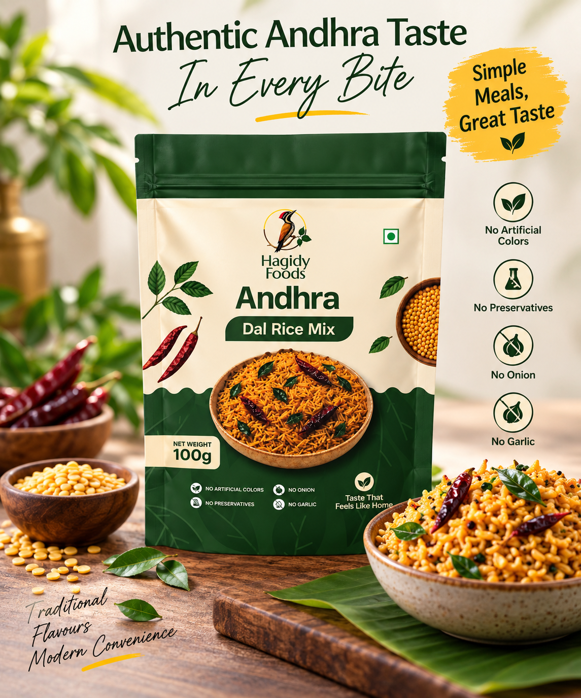 Andhra Dal Rice Mix