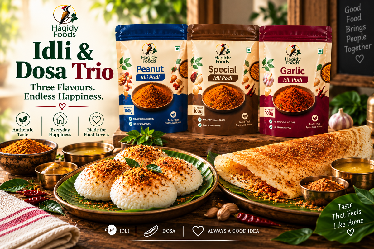 Idli & Dosa Trio