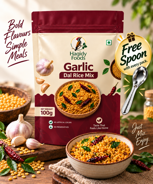 Garlic Dal Rice Mix